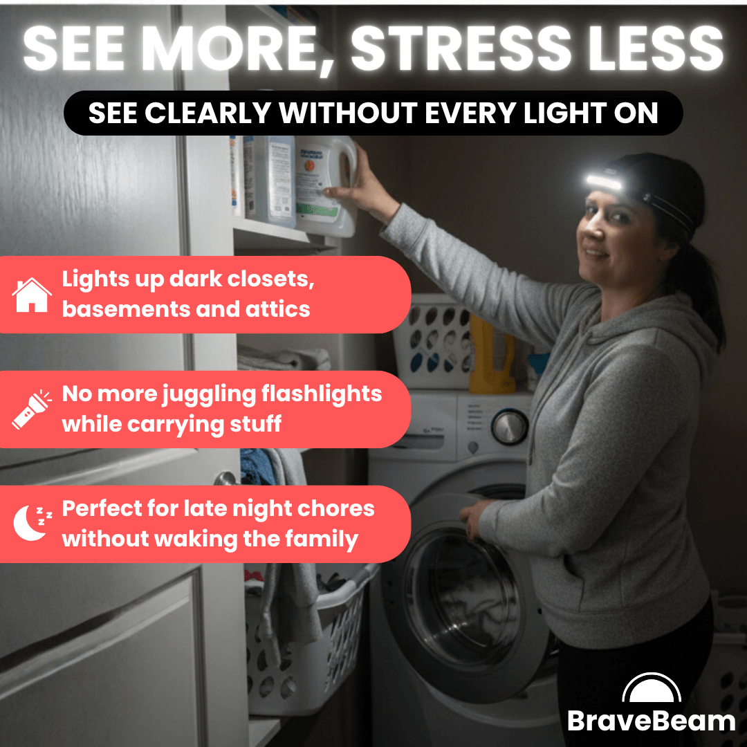 BraveBeam™ 230° Safety Headlamp – Stay Visible, Hands-Free, and Confident After Dark