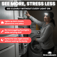 Thumbnail for BraveBeam™ 230° Safety Headlamp – Stay Visible, Hands-Free, and Confident After Dark